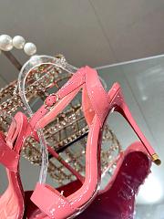 Christian Louboutin Patent Pink Heel 10cm - 2