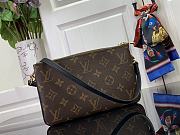 Louis Vuitton LV Double Zip Pochette 20 x 12.5 x 3 cm - 5