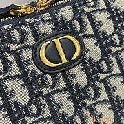 Dior 30 Montaigne Box Bag Blue 19.5 x 15 x 6 cm - 6