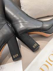 Dior Lambskin D-rise Platform Black Boots - 3