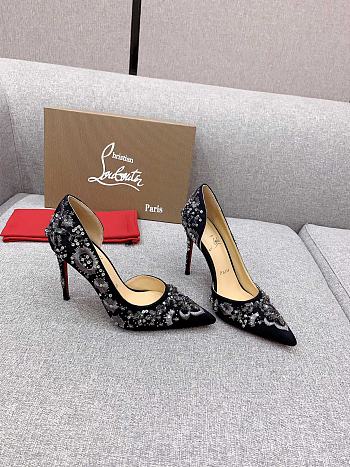 Christian Louboutin Artifice Black Pump 10cm