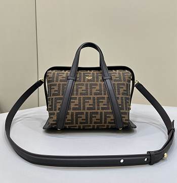 Fendi Bostom Brown Bag 27.5x16x17cm