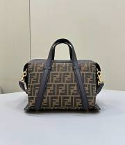 Fendi Bostom Brown Bag 27.5x16x17cm - 6