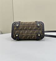 Fendi Bostom Brown Bag 27.5x16x17cm - 4