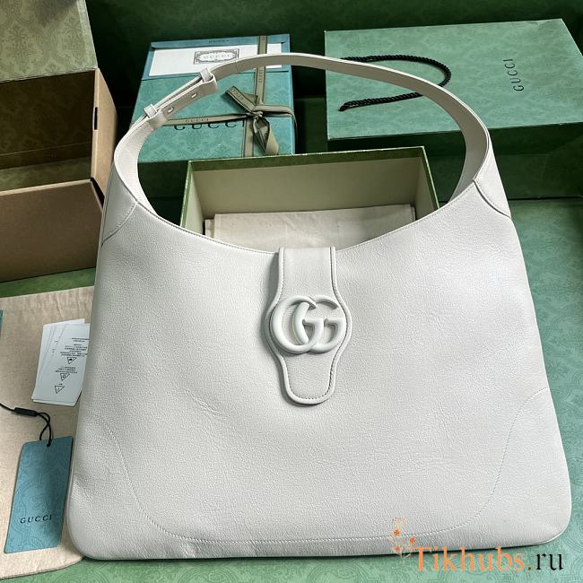 Gucci Aphrodite Large Shoulder Bag White 46x30x2cm - 1