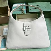 Gucci Aphrodite Large Shoulder Bag White 46x30x2cm - 1