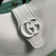 Gucci Aphrodite Large Shoulder Bag White 46x30x2cm - 5