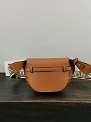 Loewe Mini Gate Dual Bag Soft Calfskin Tan 21x12.5x9cm - 6