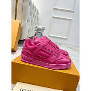 Louis Vuitton LV Trainer Sneaker Fuchsia - 1