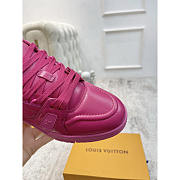 Louis Vuitton LV Trainer Sneaker Fuchsia - 5