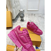 Louis Vuitton LV Trainer Sneaker Fuchsia - 3