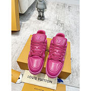 Louis Vuitton LV Trainer Sneaker Fuchsia - 2