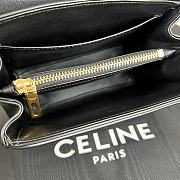 Celine Small 16 Bag Calfskin Black 23x19x10.5cm - 2