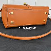 Celine Small 16 Bag Calfskin Tan 23x19x10.5cm - 5