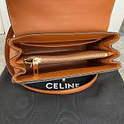 Celine Small 16 Bag Calfskin Tan 23x19x10.5cm - 2