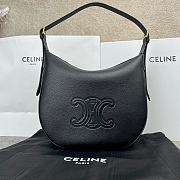 Celine Heloise Bag In Supple Calfskin Black 30x28.5x8cm - 1