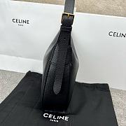 Celine Heloise Bag In Supple Calfskin Black 30x28.5x8cm - 6