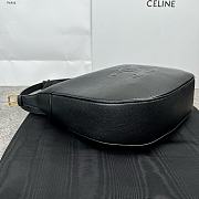 Celine Heloise Bag In Supple Calfskin Black 30x28.5x8cm - 5