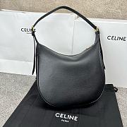 Celine Heloise Bag In Supple Calfskin Black 30x28.5x8cm - 3