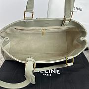 Celine Medium Appoline Bag Calfskin Green 37.5 x 22 x 16 cm - 5