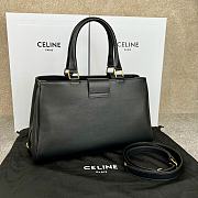 Celine Medium Appoline Bag Calfskin Black 37.5 x 22 x 16 cm - 2