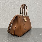 Celine Medium Appoline Bag Calfskin Tan 37.5 x 22 x 16 cm - 3