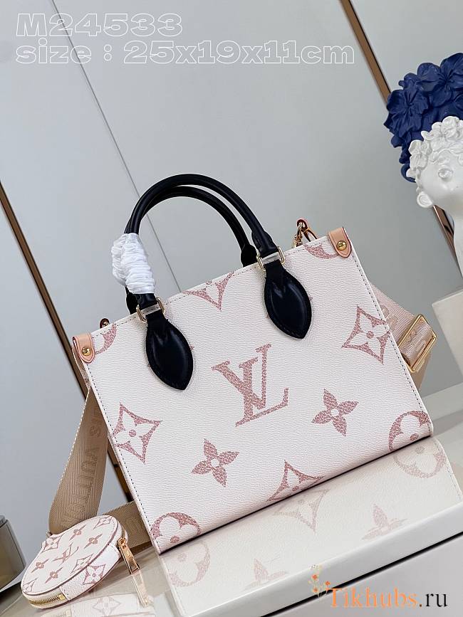 Louis Vuitton LV Onthego PM White Bag 25x19x11.5cm - 1