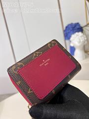 Louis Vuitton LV Lou Wallet Fuchsia 11x8x2cm - 2