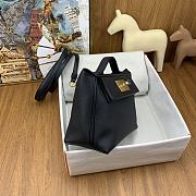 Hermes Mini Kelly 24/24 Black Gold Bag 21cm - 2