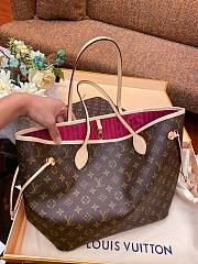 Louis Vuitton LV Neverfull MM Pink Pivoine 31 x 28 x 14 cm - 1