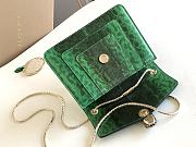 Bulgari Serpenti Forever Crossbody Bag in Green 20x14x4.5cm - 4