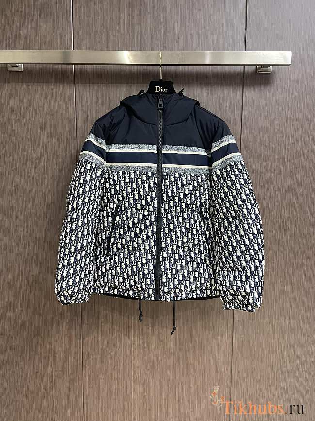 Dior Reversible Cropped Down Jacket - 1