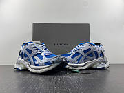 Balenciaga Runner Blue Grey Sneaker - 5