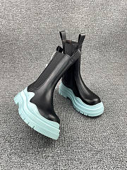 Bottega Veneta Tire Light Blue Boots - 3