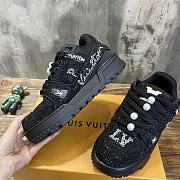 Louis Vuitton LV Trainer Black Sneaker - 3