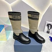 Dior D-major Boot Taupe Black Technical - 1