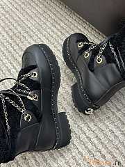 Chanel Black Winter Boots  - 5