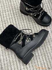 Chanel Black Winter Boots  - 2