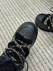 Chanel Black Winter Boots  - 3