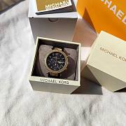 Michael Kors Parker Chronograph Quartz Crystal Black Dial Ladies Watch 38mm - 4