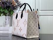 Louis Vuitton LV Onthego MM White Bag 35x27x14cm - 3