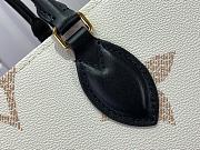 Louis Vuitton LV Onthego MM White Bag 35x27x14cm - 2