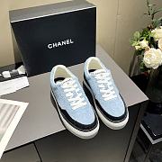 Chanel Blue Sneaker - 4