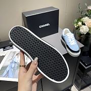 Chanel Blue Sneaker - 3