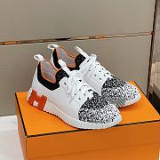 Hermes Depart Sneaker White Black - 1