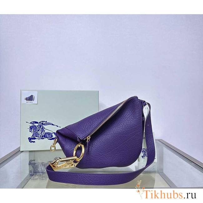 Burberry Knight Bag Purple 24x8x23cm - 1