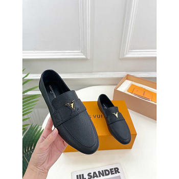 Louis Vuitton LV Capri Loafers Leather Black