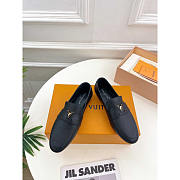 Louis Vuitton LV Capri Loafers Leather Black - 4