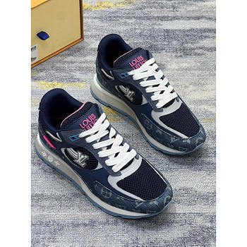 Louis Vuitton LV Run Away Sneakers Blue