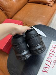 Valentino One Stud Black Sneaker - 4